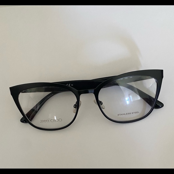 Black Jimmy Choo Frames JC-189 - Picture 1 of 3
